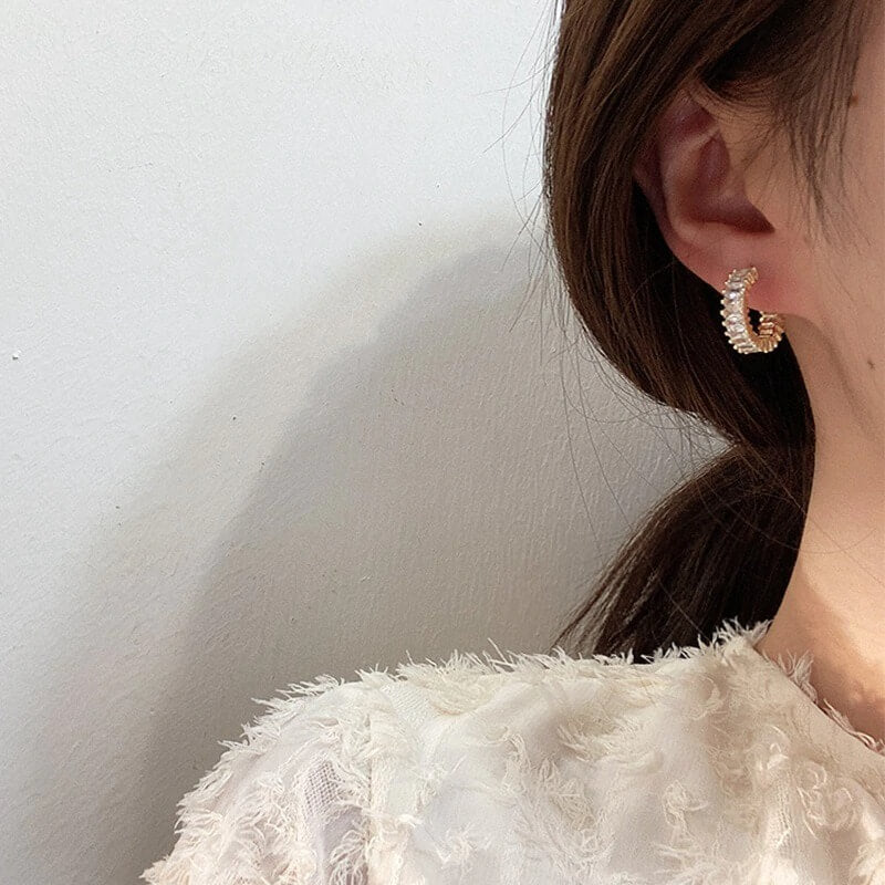 Evie Hoop Earrings