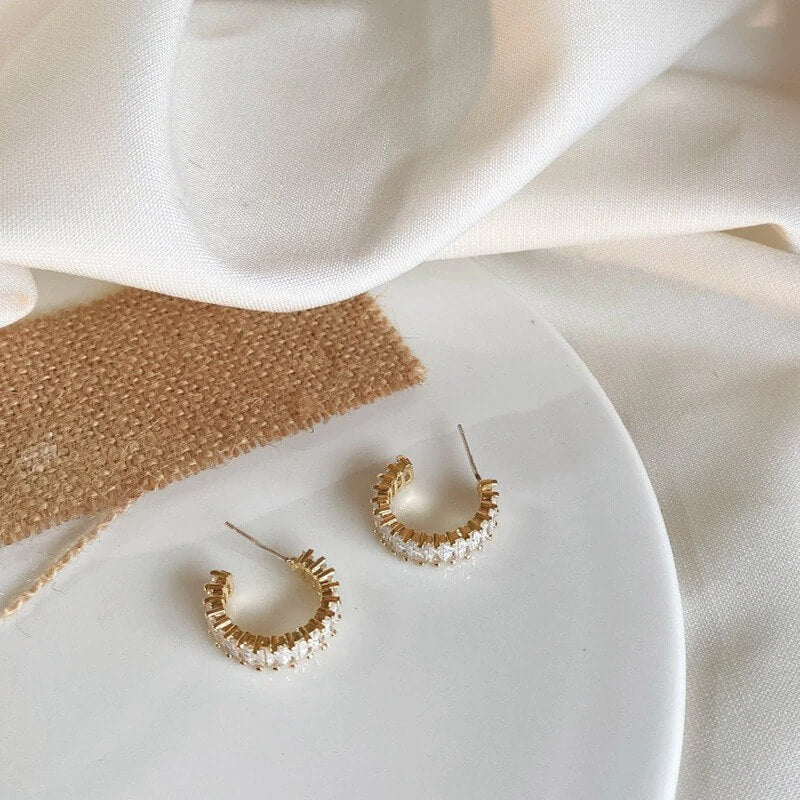 Evie Hoop Earrings