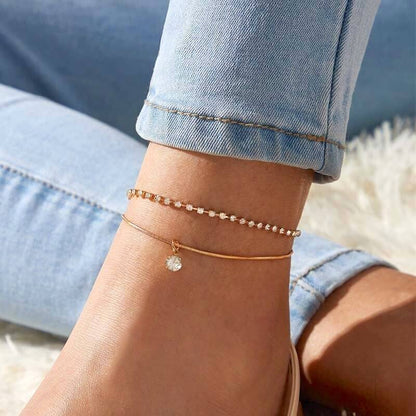 Ada Gold Ankle Bracelet